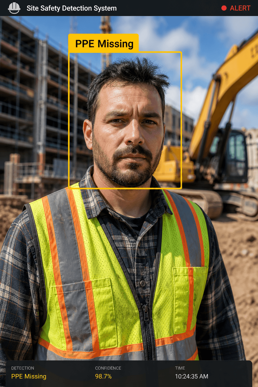 PPE safety compliance detection