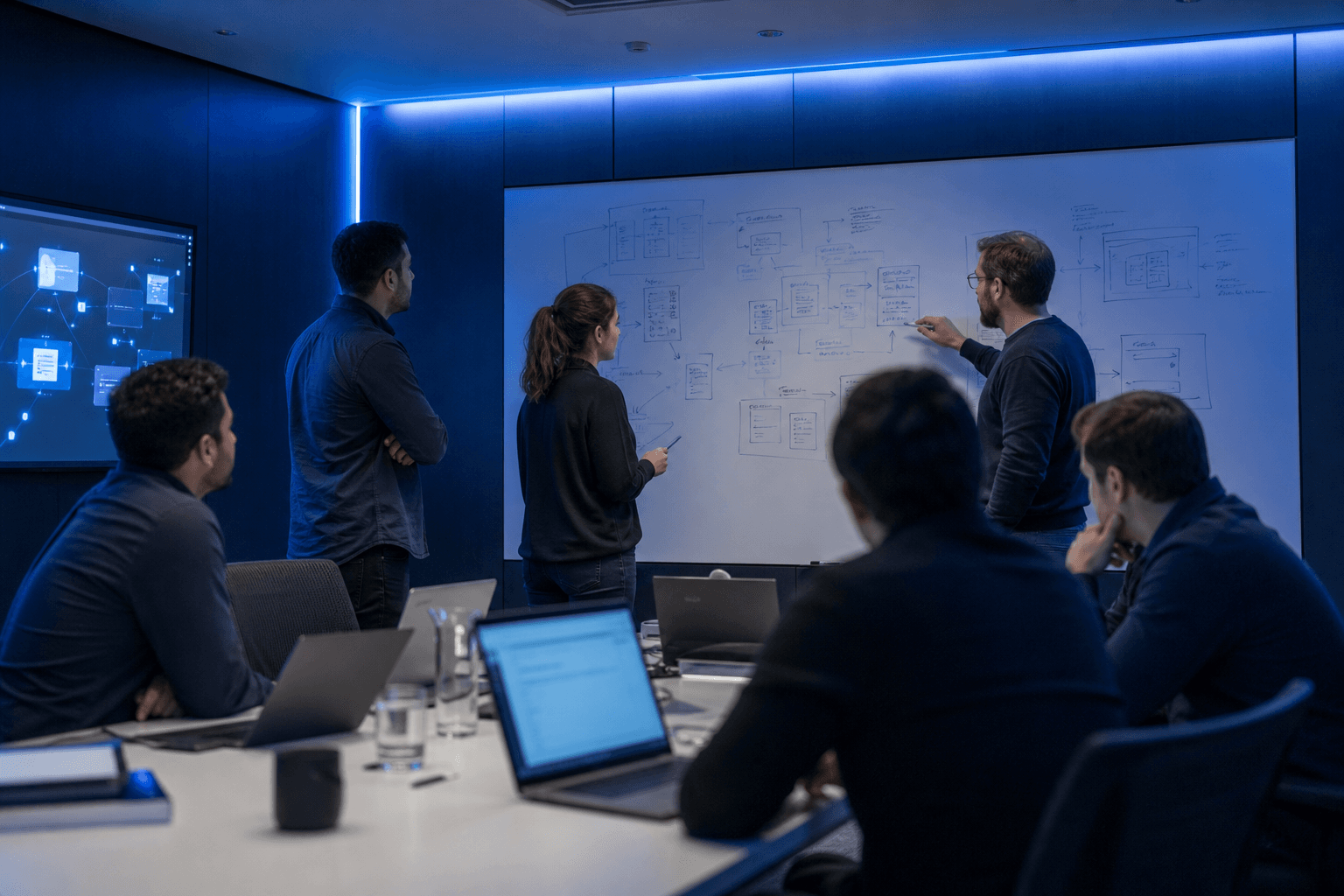 Discovery workshop mapping enterprise architecture