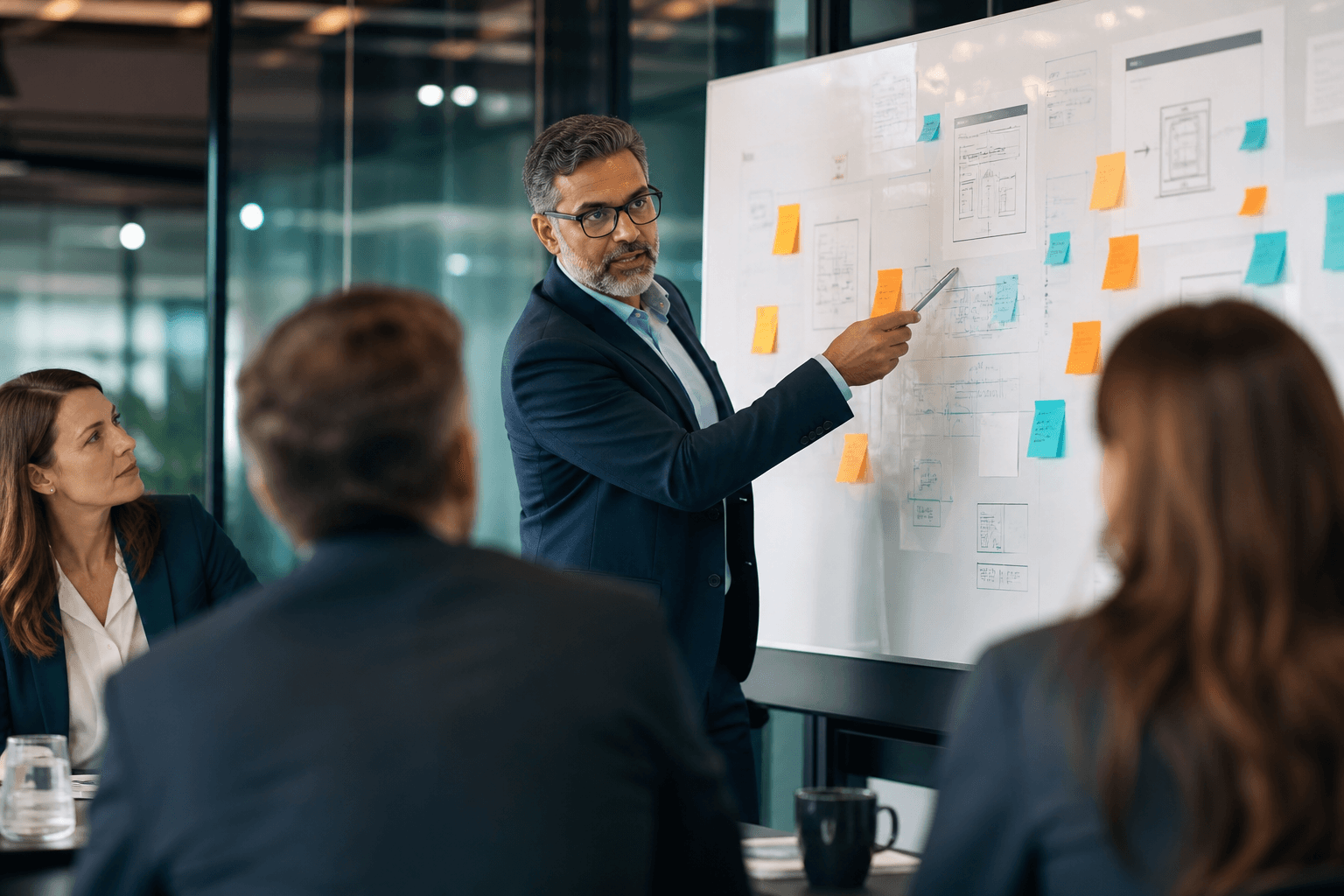 Enterprise consulting strategy session