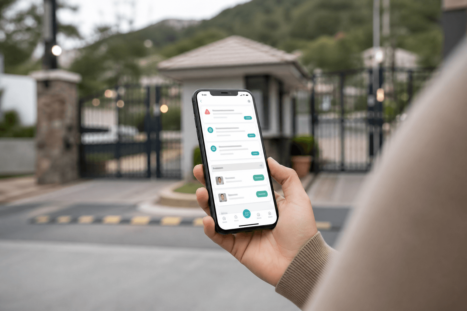 CommuniShield resident mobile safety app